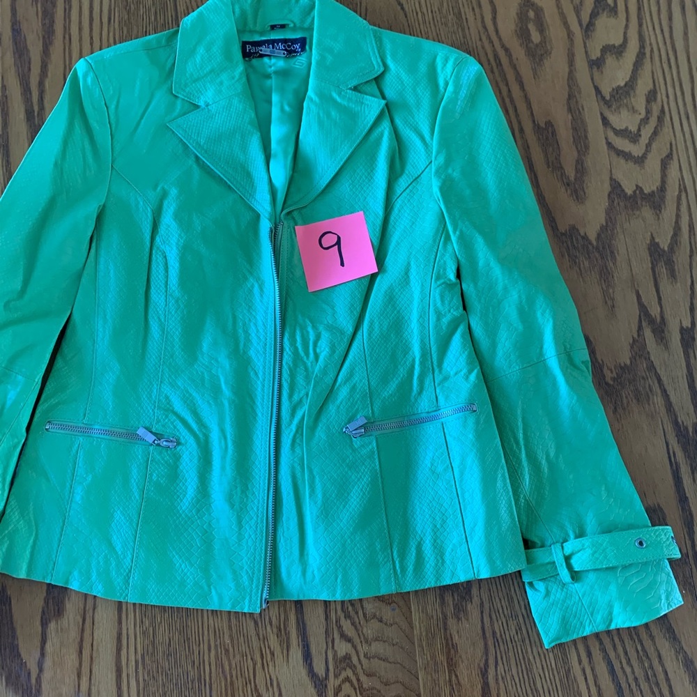 A variety of Medium Pamela McCoy leather jackets great Jackets for the Fall time